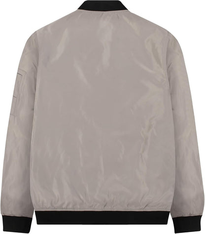 Mens Bomber Jacket Slim Fit Casual Windproof Lightweight Jackets