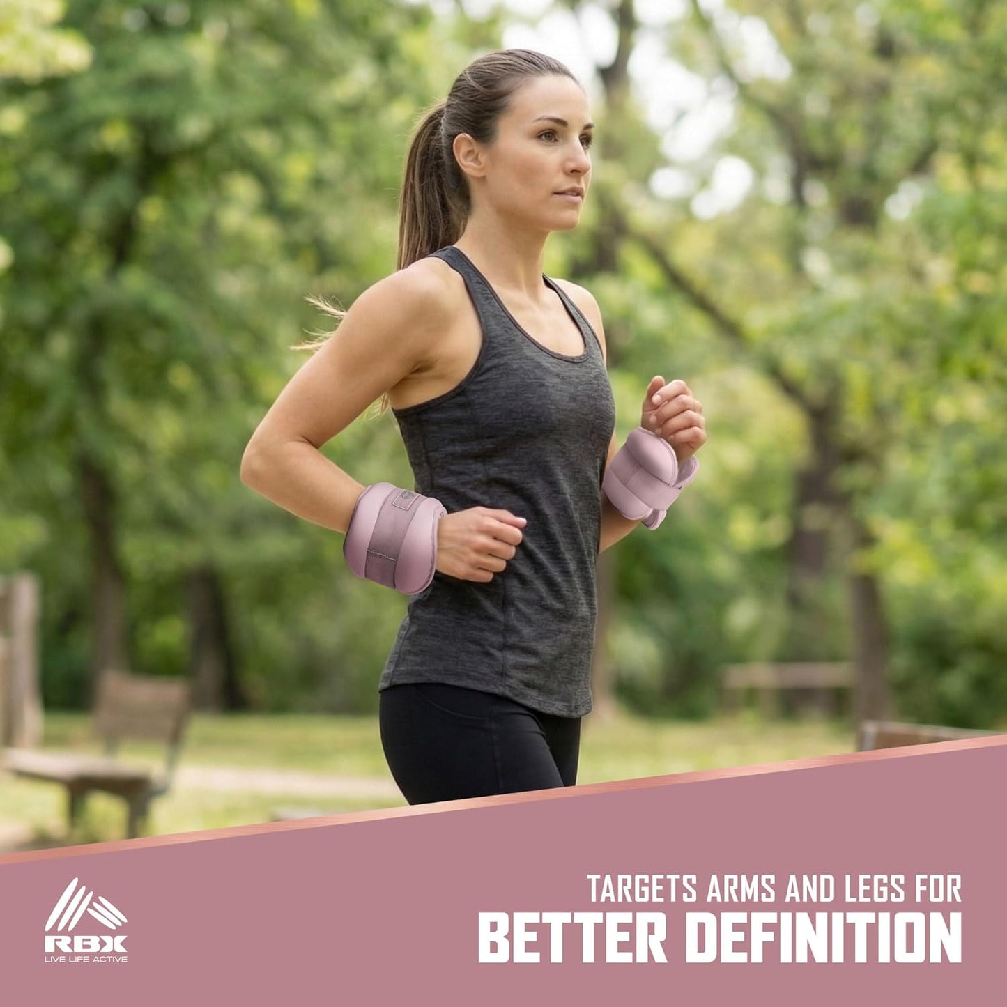 Wrist & Ankle Weights Set, Adjustable Comfort Fit for Training & Toning