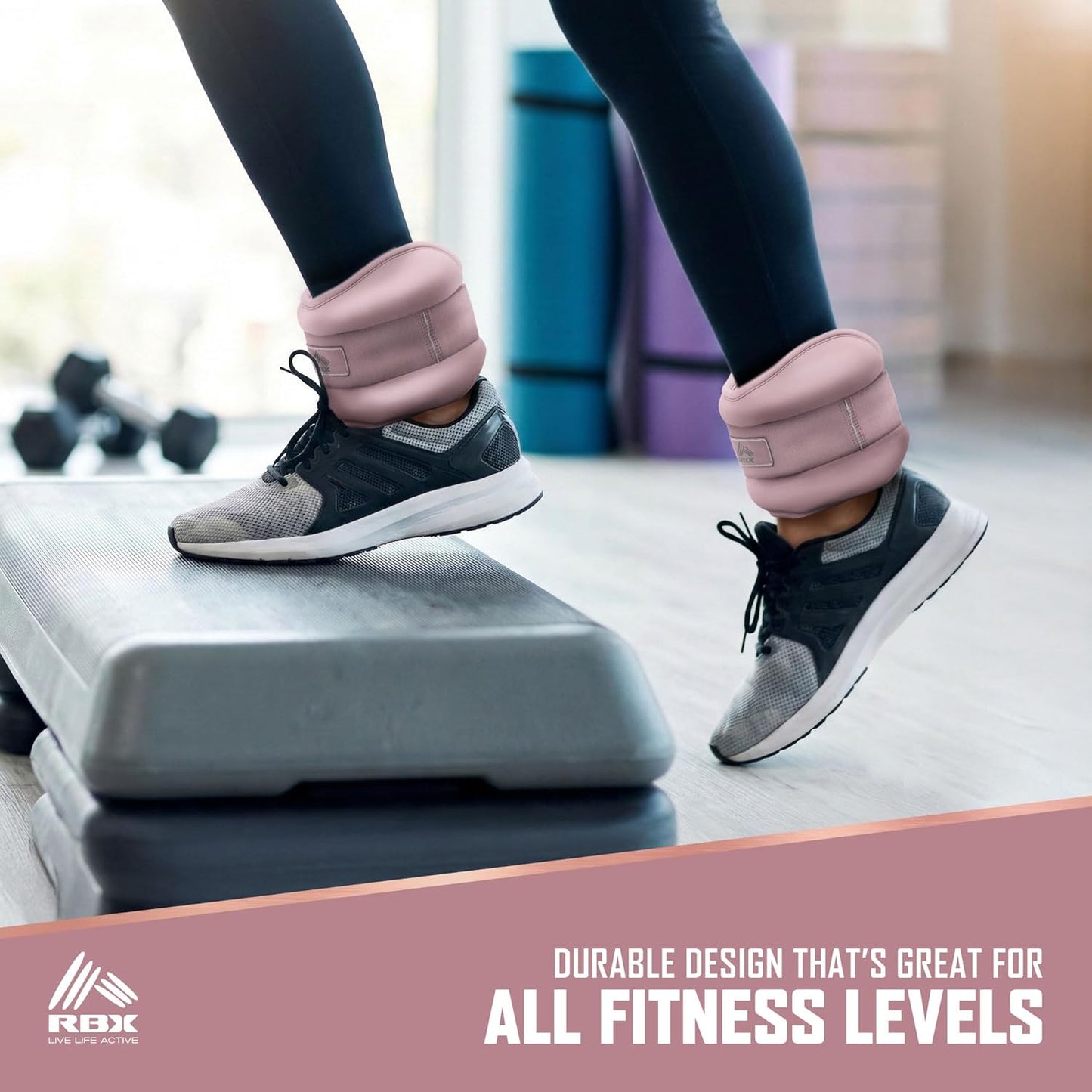 Wrist & Ankle Weights Set, Adjustable Comfort Fit for Training & Toning